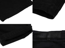 Load image into Gallery viewer, CHROME HEARTS クロムハーツ ファティーグ パンツ ブラック クロスボール シルバー925 サイズ32 美品 中古 4b010030