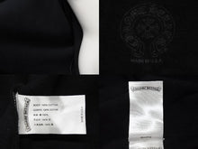 Load image into Gallery viewer, 新品未使用 CHROME HEARTS クロムハーツ ジップアップフーディー パーカー サイズXL ダガージップ スクロールラベル シルバー925 中古 4b010032