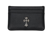 Load image into Gallery viewer, 新品未使用 CHROME HEARTS クロムハーツ DOUBLE SIDE ダブルサイド タイニー クロス カードケース シルバー925 中古 4b009693