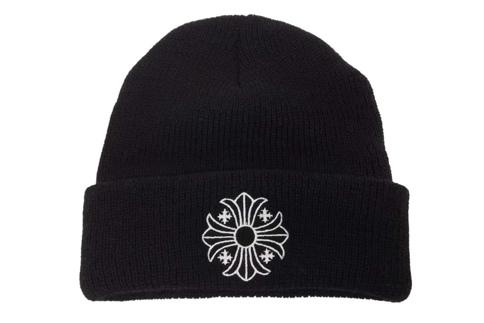 【クロムハーツ】 ニット帽 ビーニー ☆クロムハーツ☆プレミア必須☆カシミヤ ニット ビーニー☆ (CHROME