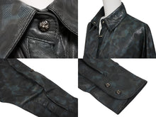 Load image into Gallery viewer, CHROME HEARTS クロムハーツ オーバー 長袖シャツ サイズS カモ柄 希少 クロスボールボタン マハルキタ 美品 中古 4b010040