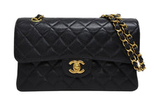 Load image into Gallery viewer, 極美品 CHANEL シャネル マトラッセ23 Wフラップ Wチェーンショルダーバッグ 6番台 キャビアスキン ココマーク ブラック 中古 4b010056