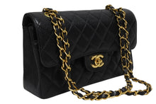 Load image into Gallery viewer, 極美品 CHANEL シャネル マトラッセ23 Wフラップ Wチェーンショルダーバッグ 6番台 キャビアスキン ココマーク ブラック 中古 4b010056