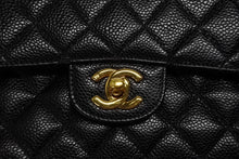Load image into Gallery viewer, 極美品 CHANEL シャネル マトラッセ23 Wフラップ Wチェーンショルダーバッグ 6番台 キャビアスキン ココマーク ブラック 中古 4b010056