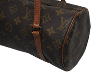 画像をギャラリービューアに読み込む, LOUIS VUITTON ルイヴィトン パピヨン26 ハンドバッグ M51386 モノグラム キャンバス PVC レザー ブラウン ゴールド金具 美品 中古 4b010059