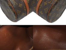 画像をギャラリービューアに読み込む, LOUIS VUITTON ルイヴィトン パピヨン26 ハンドバッグ M51386 モノグラム キャンバス PVC レザー ブラウン ゴールド金具 美品 中古 4b010059