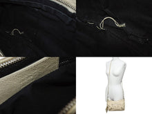 画像をギャラリービューアに読み込む, BALENCIAGA バレンシアガ クラシック ザ ヒップ ショルダーバッグ 002123 レザー ベージュ 美品 中古 4b010068