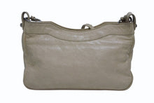 画像をギャラリービューアに読み込む, BALENCIAGA バレンシアガ クラシック ザ ヒップ ショルダーバッグ 002123 レザー ベージュ 美品 中古 4b010068