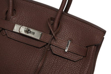 Load image into Gallery viewer, 極美品 HERMES エルメス バーキン30 ハンドバッグ トゴ チョコレートブラウン シルバー金具 ☐M刻印 中古 4b010075