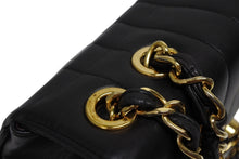 Load image into Gallery viewer, 極美品 CHANEL シャネル マドモアゼル Sフラップ Wチェーンショルダーバッグ 3番台 ココマーク ラムスキン ゴールド金具 中古 4b010087