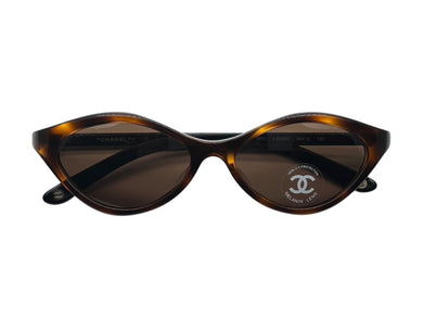 新品未使用 CHANEL シャネル サングラス アイウェア 5001 c.533/93 サイズ50◻︎15 130 ココマーク 鼈甲カラー 中古 4b010093