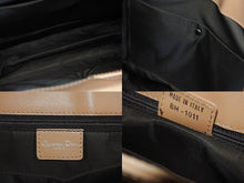 画像をギャラリービューアに読み込む, CHRISTIAN DIOR クリスチャンディオール トロッター トートバッグ BO-B0042 キャンバス レザー ブラウン シルバー金具 美品 中古 4b010099