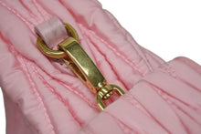 画像をギャラリービューアに読み込む, MIUMIU ミュウミュウ ミュウワンダー マテラッセ ホーボー ワンショルダーバッグ ハンドバッグ ピンク ナイロン 美品 中古 4b010107