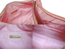 画像をギャラリービューアに読み込む, MIUMIU ミュウミュウ ミュウワンダー マテラッセ ホーボー ワンショルダーバッグ ハンドバッグ ピンク ナイロン 美品 中古 4b010107
