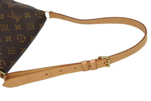 Load image into Gallery viewer, LOUIS VUITTON ルイヴィトン モノグラム ミュゼットサルサ ショルダーバッグ M51258 ブラウン PVC ヌメ革 ゴールド金具 美品 中古 4b010110