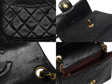 Load image into Gallery viewer, 極美品 CHANEL シャネル ミニマトラッセ17 Sフラップ Sチェーンショルダーバッグ 2番台 ラムスキン ココマーク ブラック 中古 4b010113