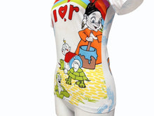 Load image into Gallery viewer, Christian Dior クリスチャンディオール 半袖Tシャツ 2P12155023 サイズ38 ホワイト マルチカラー カートゥーン ガリアーノ期 美品 中古 4b010118