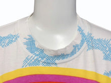 Load image into Gallery viewer, Christian Dior クリスチャンディオール 半袖Tシャツ 2P12155023 サイズ38 ホワイト マルチカラー カートゥーン ガリアーノ期 美品 中古 4b010118