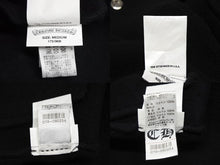 Load image into Gallery viewer, CHROME HEARTS クロムハーツ JKT GRP NOT BOMBER バーシティジャケット スタジャン サイズM CHレザーパッチ 美品 中古 4b010119