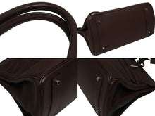 Load image into Gallery viewer, 極美品 ゴルチェデザイン HERMES エルメス ショルダーバーキン ブラウン トリヨンクレマンス ◻︎H刻 シルバー金具 中古 4b010133