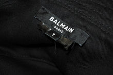 画像をギャラリービューアに読み込む, BALMAIN バルマン PB ラビリンス モノグラム バケット ハット ブラック 黒 ホワイト 白 コットン ポリエステル 美品 中古 4b010156