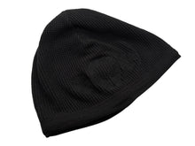 Load image into Gallery viewer, CHROME HEARTS クロムハーツ ビーニー サーマル ニット帽 2238 304 2209 ホースシュー アメリカ製 コットン ブラック 美品 中古 4b010159