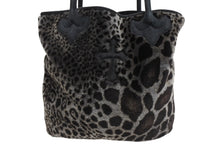Load image into Gallery viewer, CHROME HEARTS クロムハーツ FS TOTE BLACK LEOPARD レオパード トートバッグ ブラック 美品 中古 4b010161