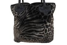 Load image into Gallery viewer, CHROME HEARTS クロムハーツ FS TOTE BLACK LEOPARD レオパード トートバッグ ブラック 美品 中古 4b010161
