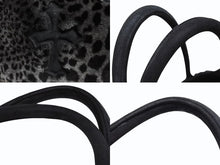 Load image into Gallery viewer, CHROME HEARTS クロムハーツ FS TOTE BLACK LEOPARD レオパード トートバッグ ブラック 美品 中古 4b010161