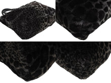 Load image into Gallery viewer, CHROME HEARTS クロムハーツ FS TOTE BLACK LEOPARD レオパード トートバッグ ブラック 美品 中古 4b010161