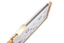 画像をギャラリービューアに読み込む, 新品同様 LOUISVUITTON ルイヴィトン ポシェットクレコインケース M92655 モノグラムマルチカラー 村上隆 ホワイト 中古 4b010167