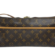 Load image into Gallery viewer, LOUIS VUITTON ルイヴィトン ポパンクール ロン ショルダーバッグ M40008 ヌメ革 レザー ゴールド金具 ブラウン 美品 中古 4b010175