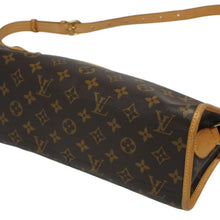 Load image into Gallery viewer, LOUIS VUITTON ルイヴィトン ポパンクール ロン ショルダーバッグ M40008 ヌメ革 レザー ゴールド金具 ブラウン 美品 中古 4b010175