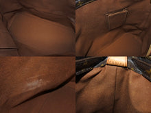 画像をギャラリービューアに読み込む, LOUIS VUITTON ルイヴィトン カバ メゾ トートバッグ M51151 モノグラム ブラウン PVC レザー ゴールド金具 美品 中古 4b010181