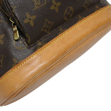 Load image into Gallery viewer, LOUIS VUITTON ルイヴィトン モンスリMM バックパック M51136 ブラウン モノグラム PVC ゴールド金具 美品 中古 4b010183