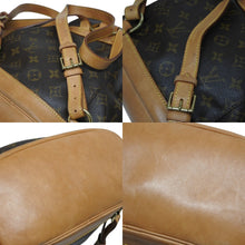 Load image into Gallery viewer, LOUIS VUITTON ルイヴィトン モンスリMM バックパック M51136 ブラウン モノグラム PVC ゴールド金具 美品 中古 4b010183