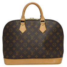 Load image into Gallery viewer, LOUIS VUITTON ルイ ヴィトン アルマPM ハンドバッグ M51130 モノグラム PVC ブラウン ゴールド金具 美品 中古 4b010187