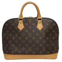 Load image into Gallery viewer, LOUIS VUITTON ルイ ヴィトン アルマPM ハンドバッグ M51130 モノグラム PVC ブラウン ゴールド金具 美品 中古 4b010187