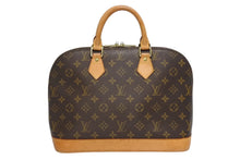 Load image into Gallery viewer, LOUIS VUITTON ルイ ヴィトン アルマPM ハンドバッグ M51130 モノグラム PVC ブラウン ゴールド金具 美品 中古 4b010190