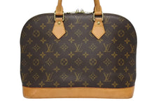 Load image into Gallery viewer, LOUIS VUITTON ルイ ヴィトン アルマPM ハンドバッグ M51130 モノグラム PVC ブラウン ゴールド金具 美品 中古 4b010190
