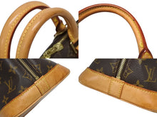 Load image into Gallery viewer, LOUIS VUITTON ルイ ヴィトン アルマPM ハンドバッグ M51130 モノグラム PVC ブラウン ゴールド金具 美品 中古 4b010190