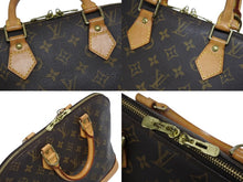 Load image into Gallery viewer, LOUIS VUITTON ルイ ヴィトン アルマPM ハンドバッグ M51130 モノグラム PVC ブラウン ゴールド金具 美品 中古 4b010190