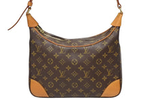 Load image into Gallery viewer, LOUIS VUITTON ルイヴィトン ブローニュ30 ショルダーバッグ M51265 モノグラムキャンバス ゴールド金具 ブラウン 美品 中古 4b010191