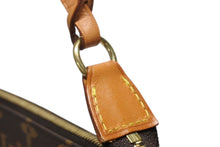 画像をギャラリービューアに読み込む, LOUIS VUITTON ルイヴィトン ポシェット アクセソワール アクセサリーポーチ M51980 モノグラム ブラウン レザー PVC 美品 中古 4b010193