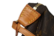 画像をギャラリービューアに読み込む, LOUIS VUITTON ルイヴィトン ポシェット アクセソワール アクセサリーポーチ M51980 モノグラム ブラウン レザー PVC 美品 中古 4b010193