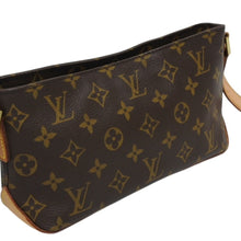 Load image into Gallery viewer, LOUIS VUITTON ルイヴィトン トロター ショルダーバッグ M51240 モノグラム ブラウン レザー PVC 美品 中古 4b010209