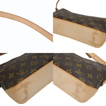 Load image into Gallery viewer, LOUIS VUITTON ルイヴィトン トロター ショルダーバッグ M51240 モノグラム ブラウン レザー PVC 美品 中古 4b010209