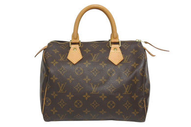 LOUIS VUITTON ルイヴィトン スピーディー25 ハンドバック M41528 モノグラム PVC レザー 中古 4b010212