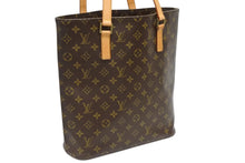 画像をギャラリービューアに読み込む, LOUIS VUITTON ルイヴィトン ヴァヴァンGM トートバッグ M51170 モノグラム PVC レザー ブラウン 美品 中古 4b010213