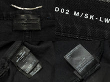 Load image into Gallery viewer, SAINT LAURENT サンローラン デニムパンツ ボトム 4b010238 ブラック 黒 コットン ポリウレタン 32 美品 中古 4b010238